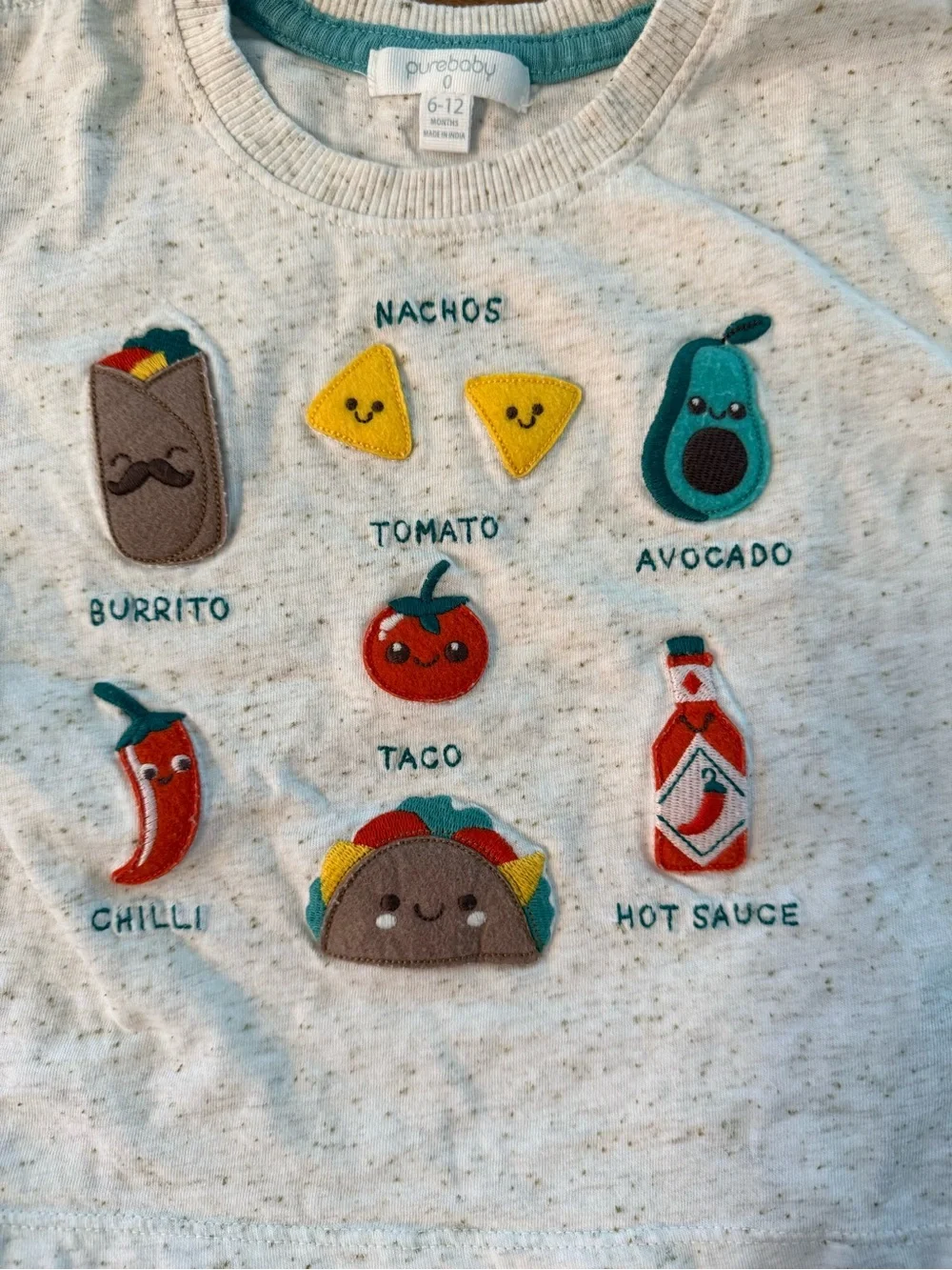 PUREBABY | Small Bites T-Shirt and Short Set